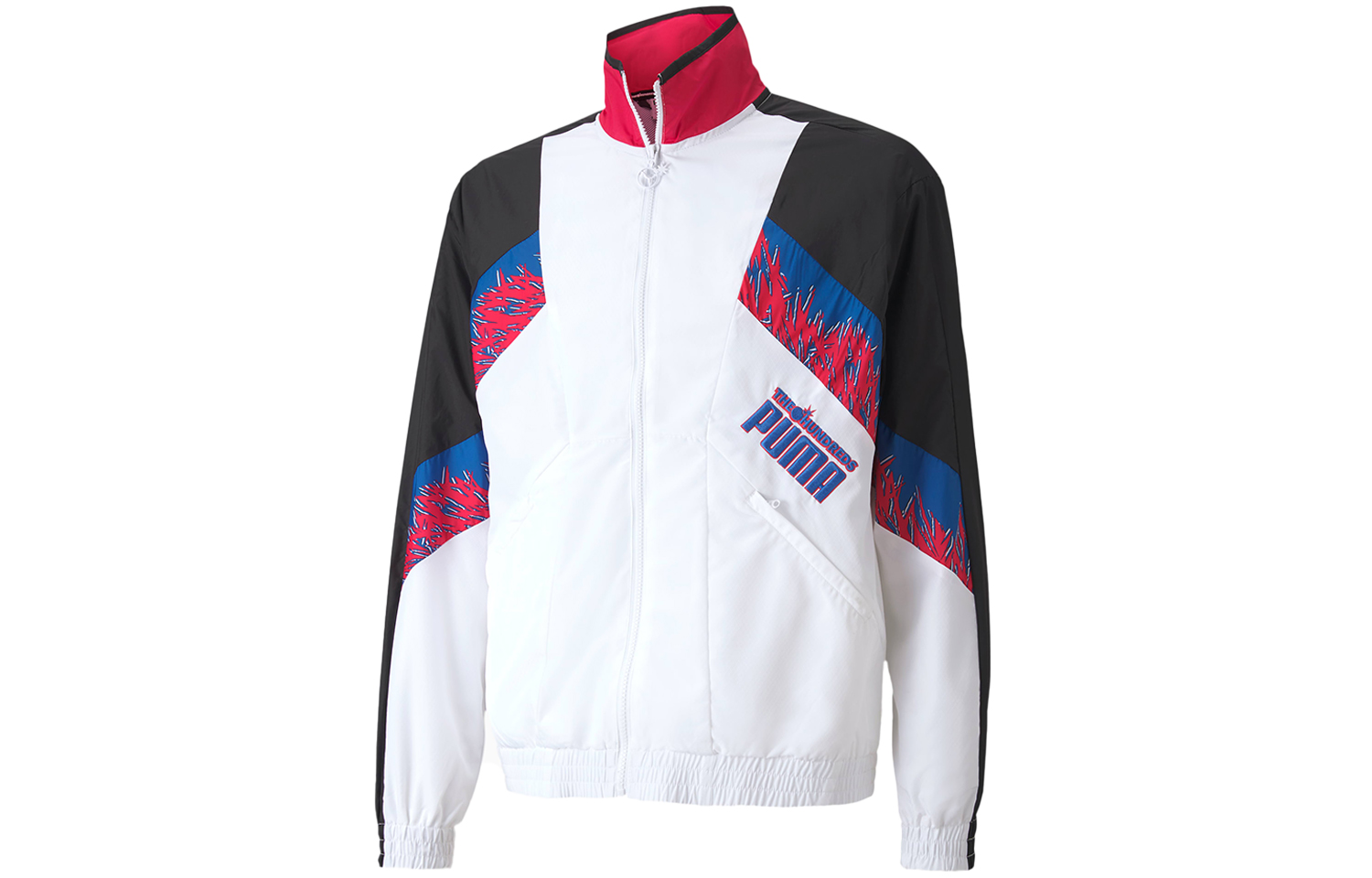 Puma The Hundreds Collab Colorblock Track Jacket White - 596747-02