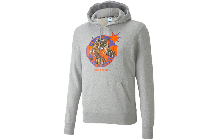 Puma The Hundreds Grey Pullover Hoodie 596749-04