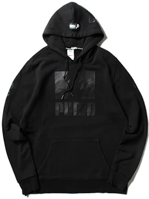彪马 x The Hundreds 黑色连帽卫衣 小标志印花 596749-01 Buy 彪马 x The Hundreds 黑色连帽卫衣 小标志印花 596749-01