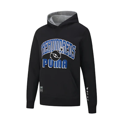 Puma The Hundreds Reversible Retro Logo Hoodie Men’s Black 598311-01