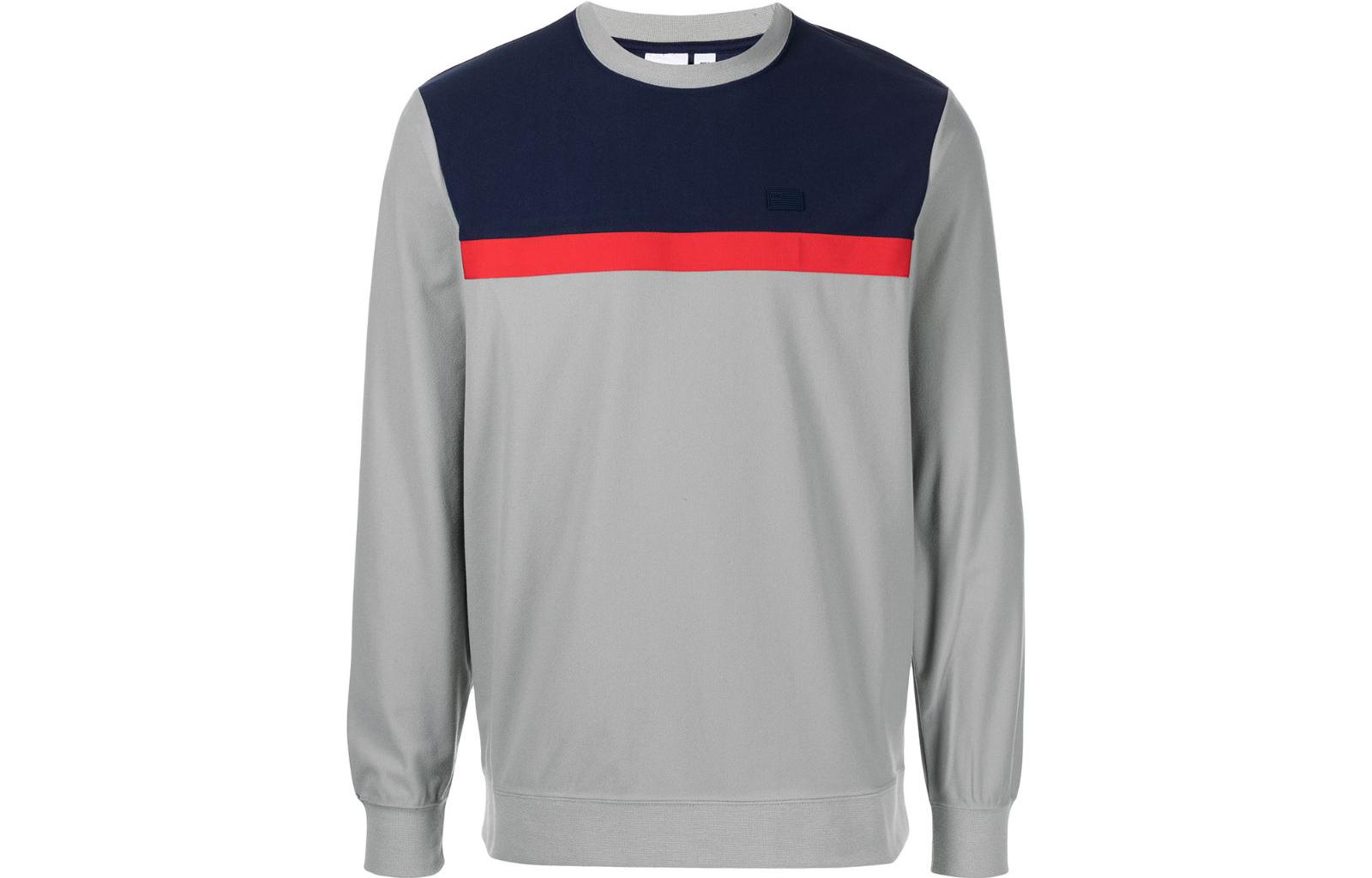 Puma TMC Marathon Grey Crewneck Sweatshirt with Patchwork Design 531222-01