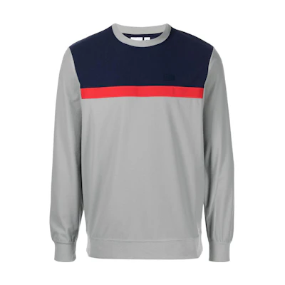 Puma TMC Marathon Grey Crewneck Sweatshirt with Patchwork Design 531222-01