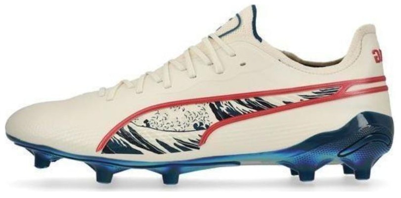 Puma x Unisport King Ultimate FG 'Cream White Red' 108135-01 Buy Puma x Unisport King Ultimate FG 'Cream White Red' 108135-01
