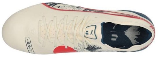 Puma x Unisport King Ultimate FG '奶油白红' 108135-01 Details for Puma x Unisport King Ultimate FG '奶油白红' 108135-01