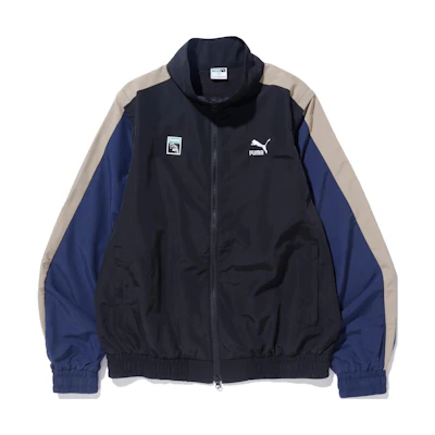 Puma XLARGE SS24 Colorblock Detachable Sleeve Track Jacket Blue Men’s 628328-01