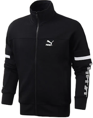 Puma XTG Jaket Track Hitam Slim Fit Kerah Tinggi 595866-01 Buy Puma XTG Jaket Track Hitam Slim Fit Kerah Tinggi 595866-01