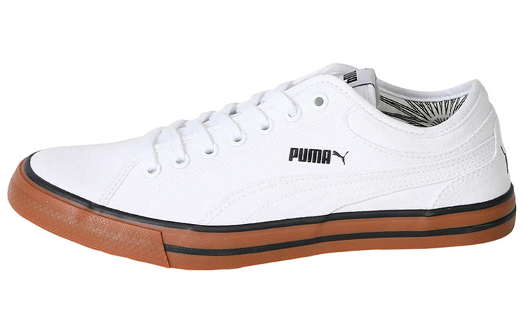 Puma Yale Gum Solid CO IDP 'White Brown' 367766-02