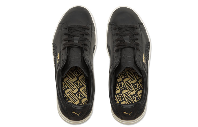 Shop Puma Sepatu Court Star FS Premium 'Hitam Putih' 367329-02