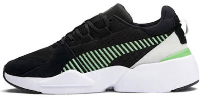 Puma Zeta Suede 'Black Green' 369347-14 Puma Zeta Suede 'Black Green' 369347-14