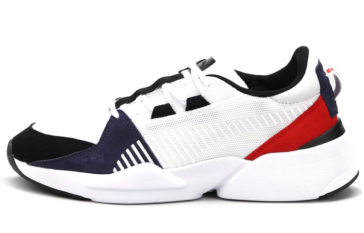 Puma Zeta Suede 'White Blue Red Colorblock' 369347-08