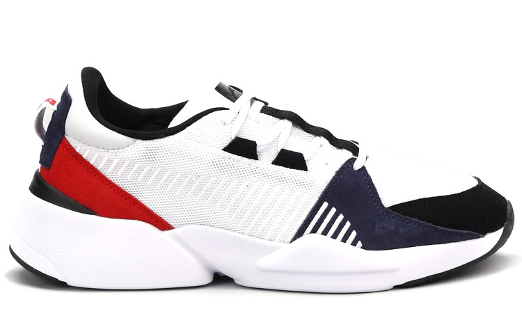 Puma Zeta Suede 'White Blue Red Colorblock' 圖 2