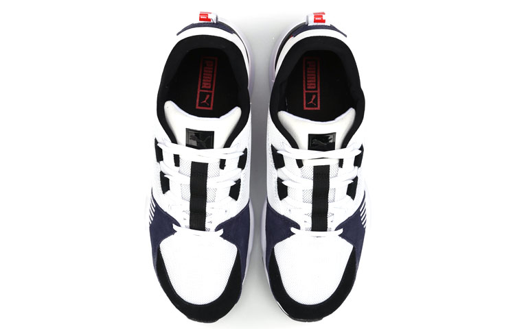 Puma Zeta Suede 'White Blue Red Colorblock' 圖 3