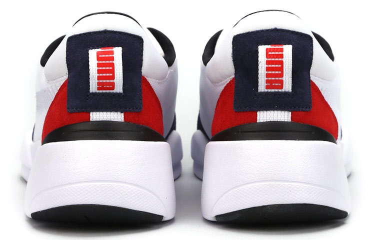 Puma Zeta Suede 'White Blue Red Colorblock' 圖 4