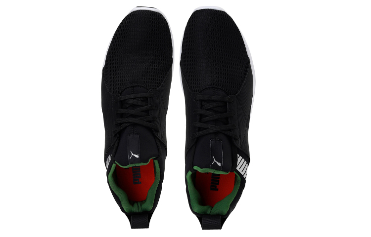 Lookbook 彪马Zod Runner低帮运动鞋/绿黑配色 370790-07