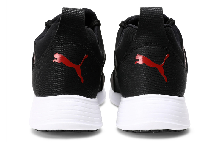 Shop 彪马Zod Runner Idp低帮跑鞋/红色'黑色' 370790-03