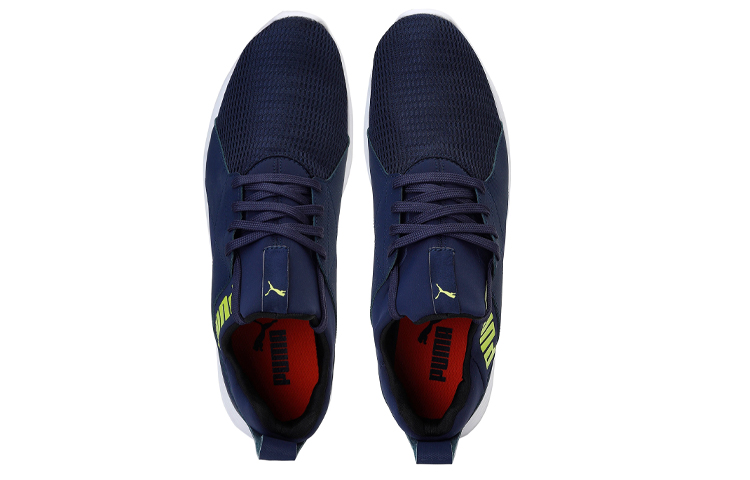 Lookbook 彪马Zod Runner Idp 蓝/黄色低帮运动鞋 370790-11