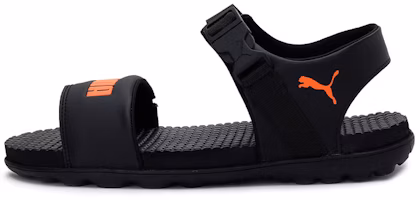 Puma Zone Comfort IDP 'Black Orange Velcro' 375471-02 Puma Zone Comfort IDP 'Black Orange Velcro' 375471-02