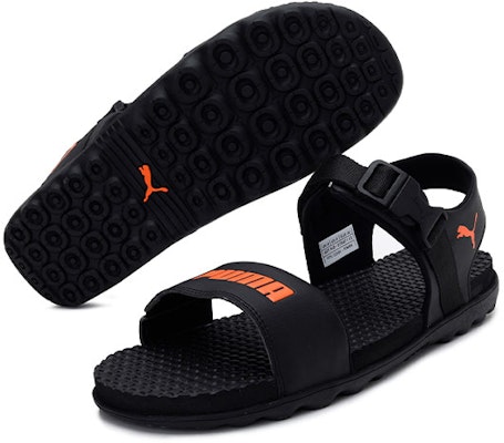 Puma Zone Comfort IDP 'Hitam Oranye Velcro' 375471-02 Lookbook Puma Zone Comfort IDP 'Hitam Oranye Velcro' 375471-02