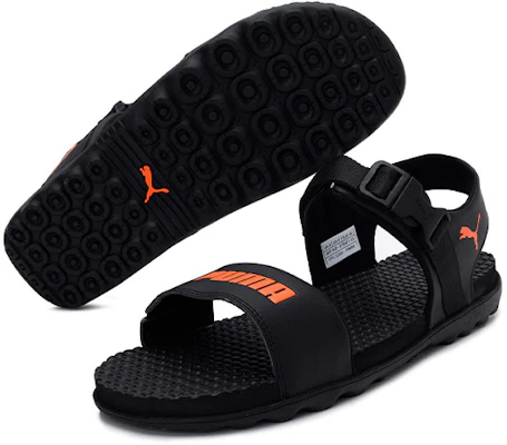 Puma Zone Comfort IDP 'Black Orange Velcro' 375471-02 Purchase Puma Zone Comfort IDP 'Black Orange Velcro' 375471-02