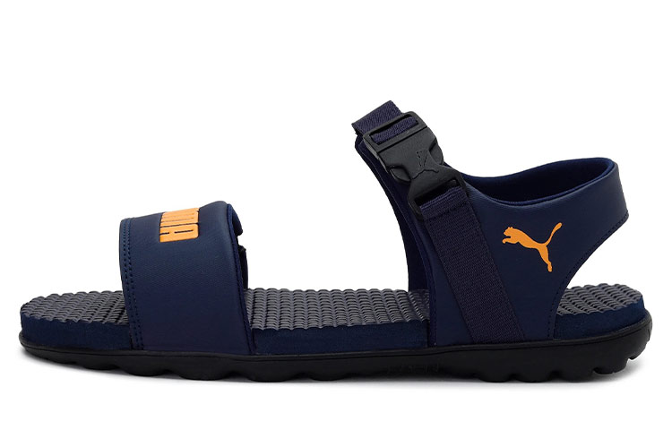 Puma Zone Comfort Sandal 'Blue Yellow' 375471-03