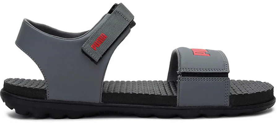 Puma Zone Comfort Sandals 'Grey Red' 375471-01 Order Puma Zone Comfort Sandals 'Grey Red' 375471-01