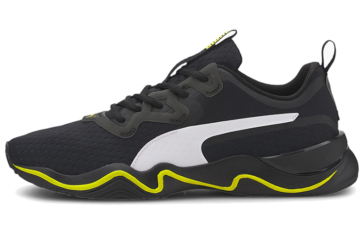 Puma Zone Xt Low Top Running Shoes Black/Yellow/White 193080-01