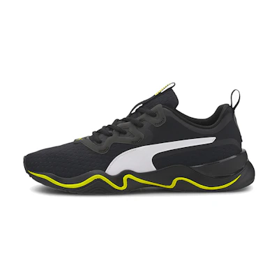 Puma Zone Xt Low Top Running Shoes Black/Yellow/White