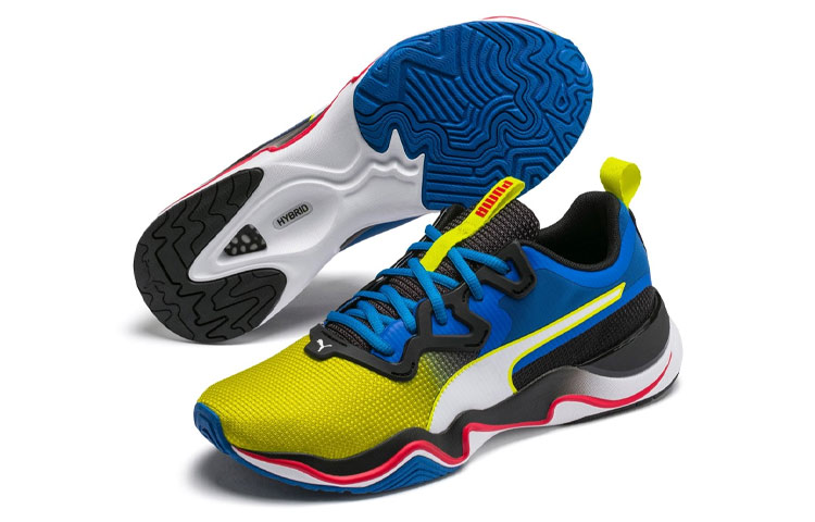 Shop Puma Zone XT ''Giallo Blu Multicolor'' 193644-02