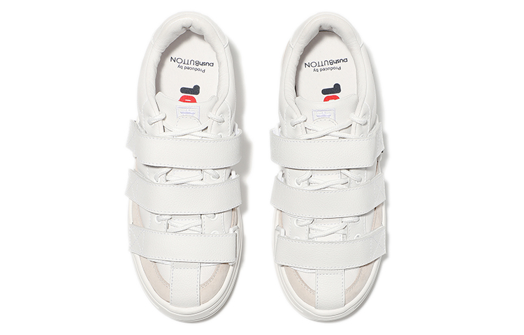 FILA Pushbutton Unisex Sneakers Ivory/Coffee 'Beige' 圖 4