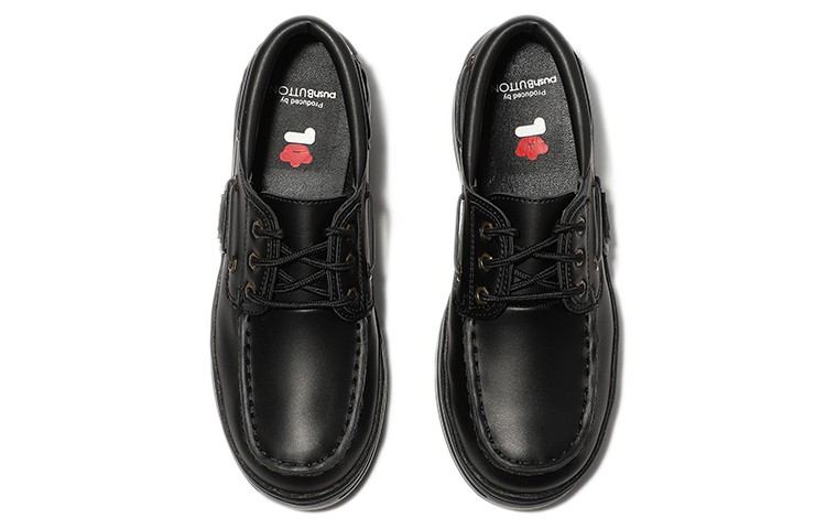 FILA Pushbutton Sneakers 'Black' 圖 4