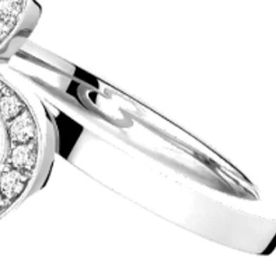 Anillo Unisex Qeelin Kirin Calabaza Hueca Oro Blanco 18K con Diamantes Plata. WUR40AAWGDI Shop Anillo Unisex Qeelin Kirin Calabaza Hueca Oro Blanco 18K con Diamantes Plata. WUR40AAWGDI