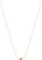 Qeelin Kirin Rose Gold Diamond Gourd Pendant Necklace Unisex Couple Design WWN50ABRGRH Qeelin Kirin Rose Gold Diamond Gourd Pendant Necklace Unisex Couple Design WWN50ABRGRH