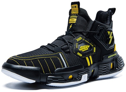 QQ飞车 361° 高帮篮球鞋 '黑黄' 572031121-4 Order QQ飞车 361° 高帮篮球鞋 '黑黄' 572031121-4