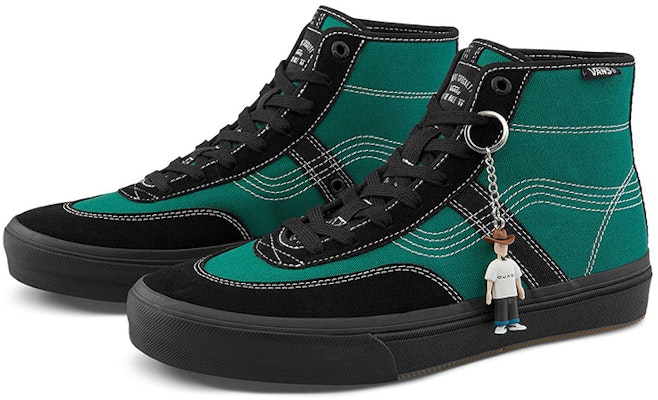 Vans Quasi x Crockett High Pro Ltd 'Green Black' VN0A4VHT2ID Order Vans Quasi x Crockett High Pro Ltd 'Green Black' VN0A4VHT2ID