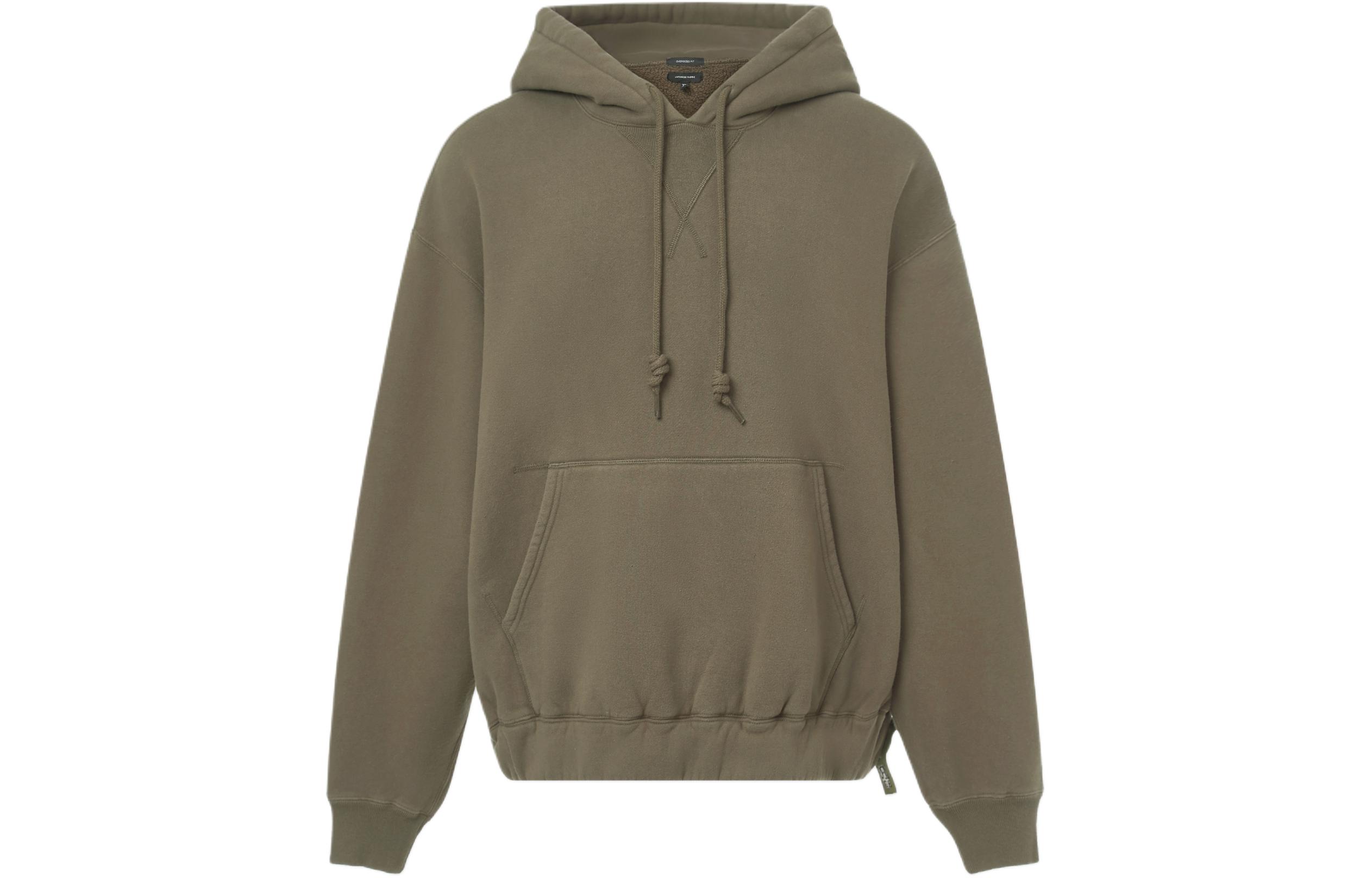 R13 FW23 Oversized Olive Green Hoodie R13MK192-001RR