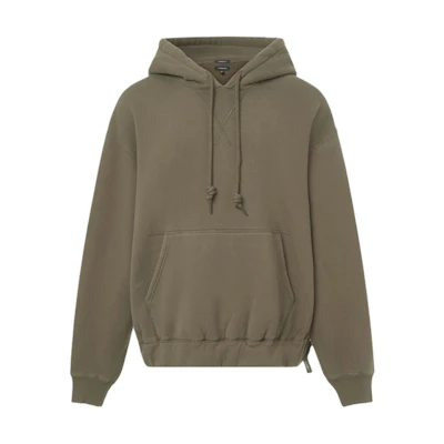 R13 FW23 Oversized Olive Green Hoodie R13MK192-001RR