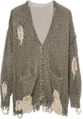 R13 秋冬23 復古V領綠色長袖針織毛衣 R13MY123Y096B Order R13 秋冬23 復古V領綠色長袖針織毛衣 R13MY123Y096B