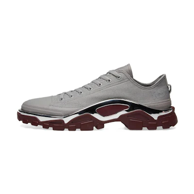 Raf Simons adidas Detroit RNNR 'Grey Maroon'