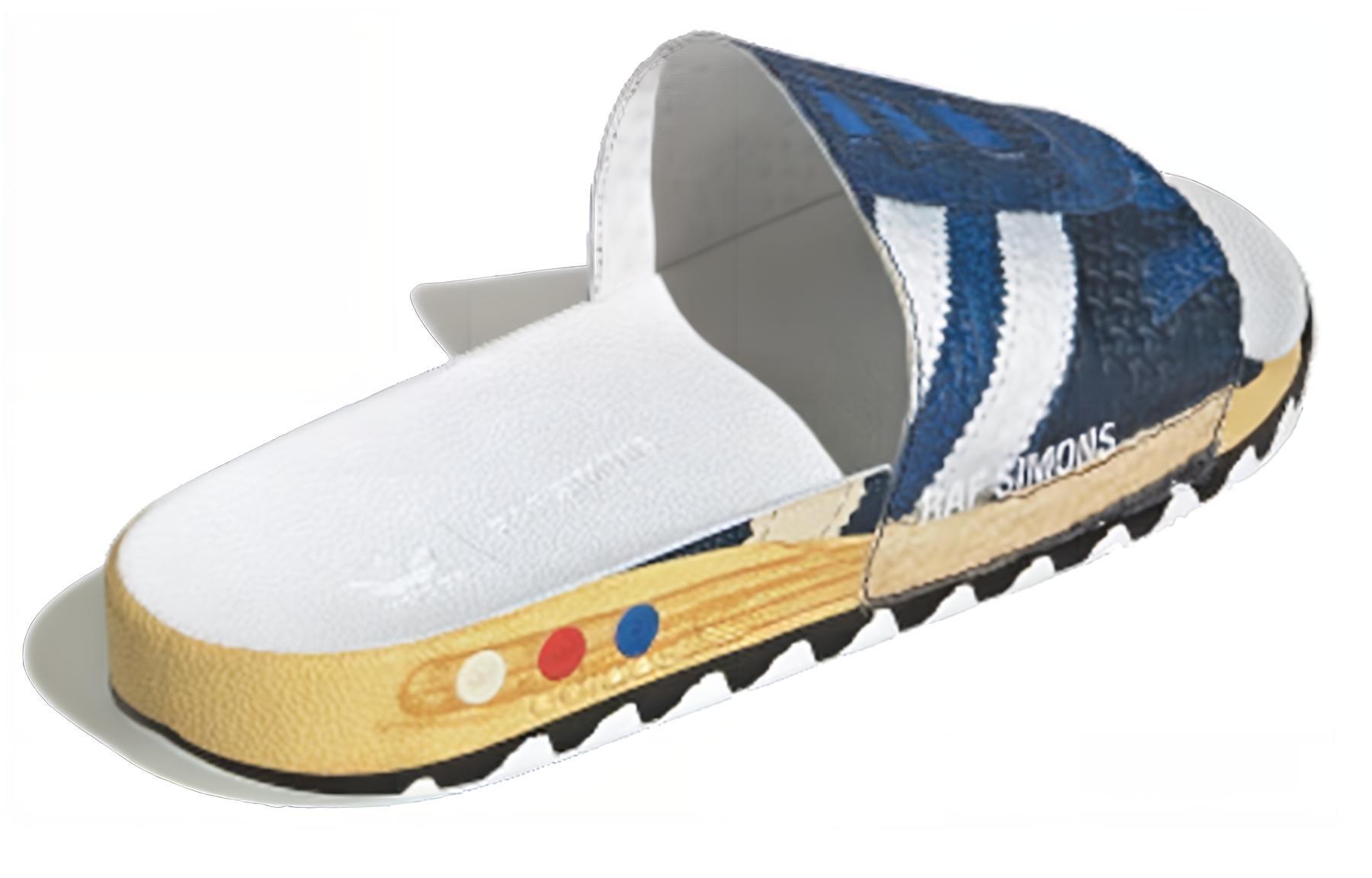 Raf Simons adidas LA Adilette Slides 'Trompe L'oeil' 圖 3