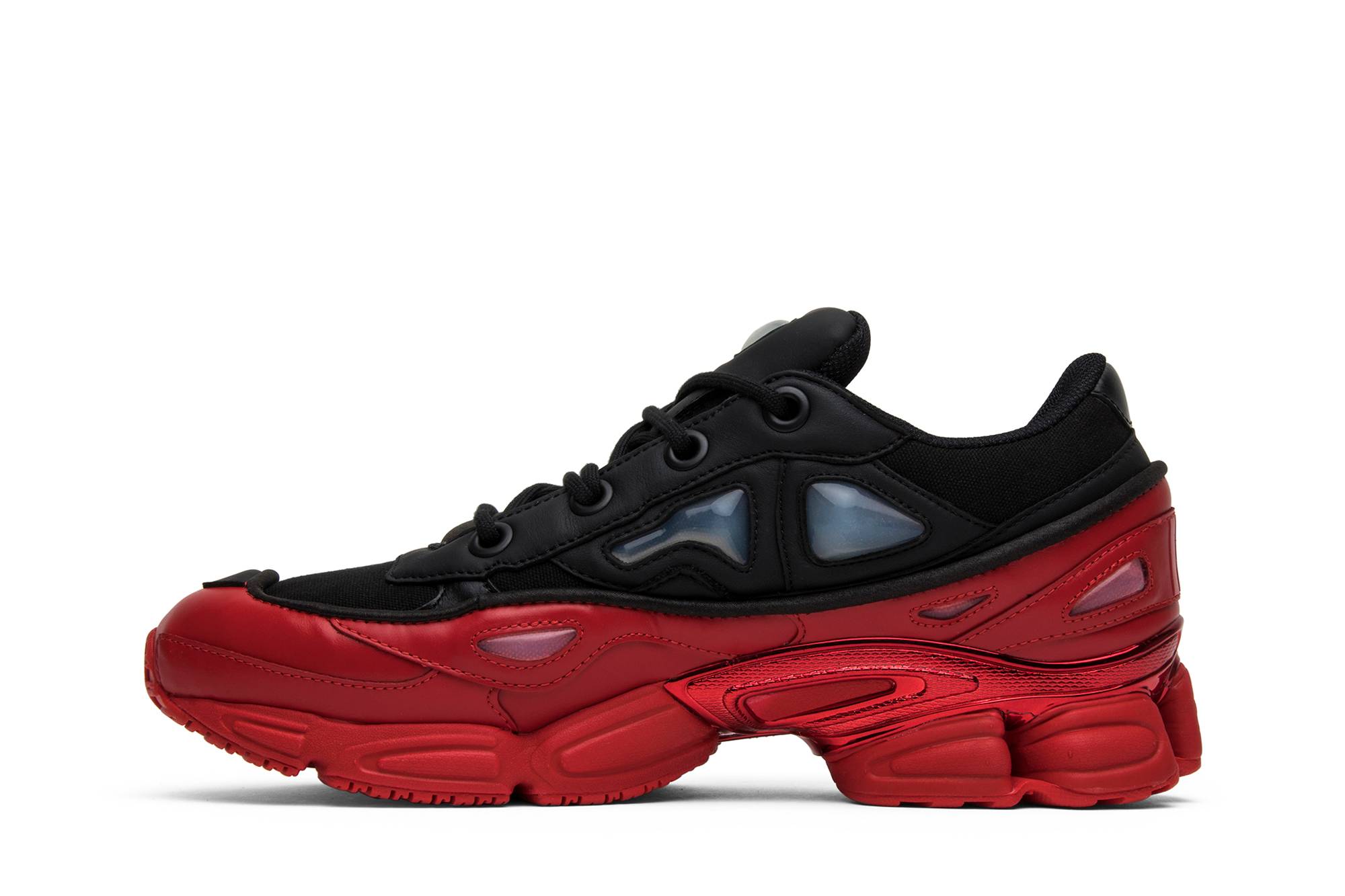 Raf Simons adidas Ozweego 3 'Core Black Scarlet' 圖 3