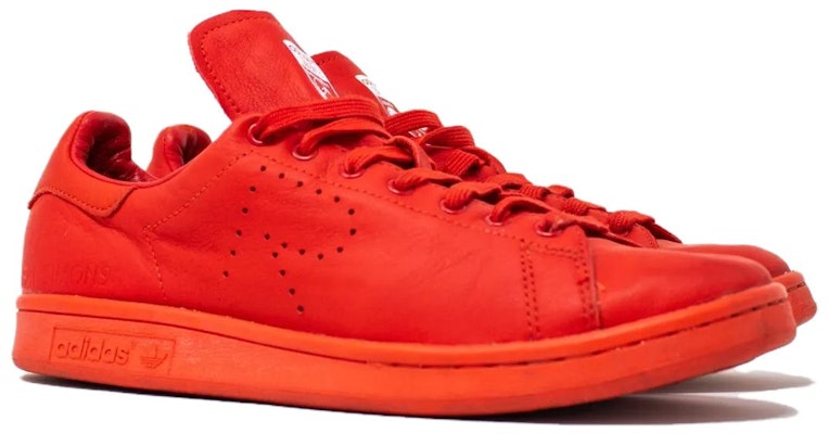 Raf Simons x adidas Stan Smith 'Merah' B24050 Shop Raf Simons x adidas Stan Smith 'Merah' B24050