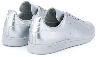 RAF SIMONS x adidas originals Stan Smith 休閒 舒適 耐磨 低幫 板鞋 男款 銀色 Shop RAF SIMONS x adidas originals Stan Smith 休閒 舒適 耐磨 低幫 板鞋 男款 銀色