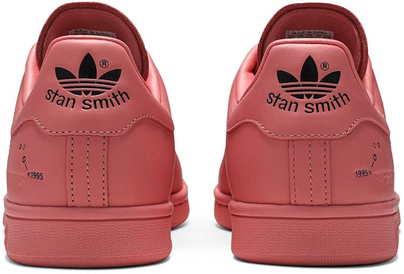 Raf Simons x adidas Stan Smith 'Tactile Rose' Merah Jambu F34269 Details for Raf Simons x adidas Stan Smith 'Tactile Rose' Merah Jambu F34269