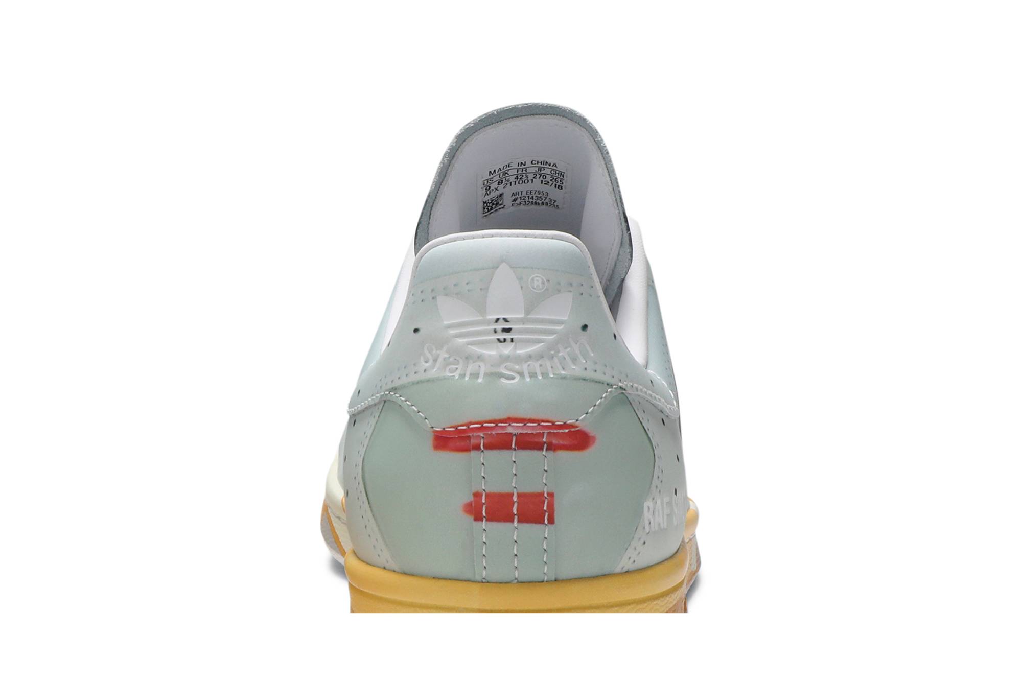 Sizing adidas originals StanSmith Raf Simons Torsion 低筒 板鞋 男女款 白灰