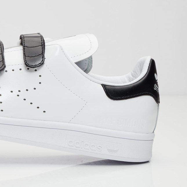 Details for Raf Simons x adidas Stan Smith Comfort ''Weiß Schwarz'' BB2682