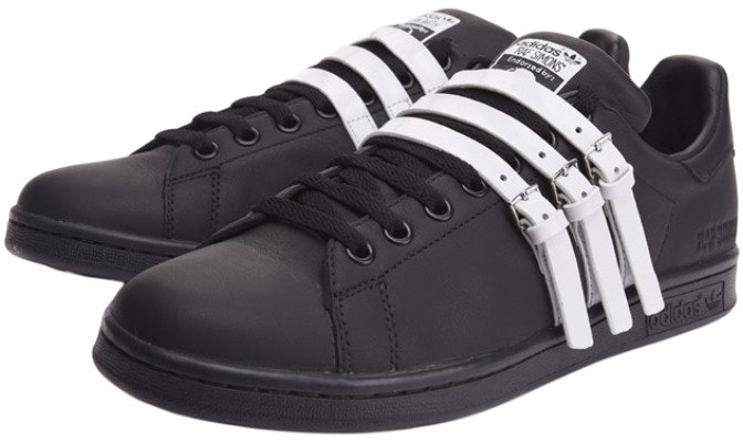 RAF SIMONS x adidas originals StanSmith 舒適 耐磨 低幫 板鞋 男女同款 黑色 Order RAF SIMONS x adidas originals StanSmith 舒適 耐磨 低幫 板鞋 男女同款 黑色