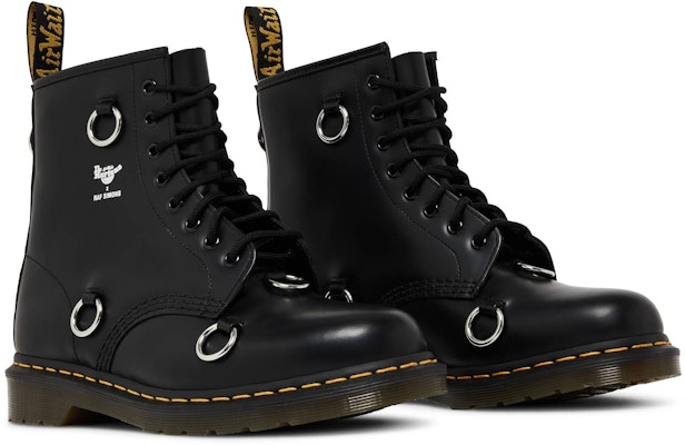 Raf Simons x Dr. Martens 1460 Kulit Licin 'Hitam' 25926001 Cheap Raf Simons x Dr. Martens 1460 Kulit Licin 'Hitam' 25926001