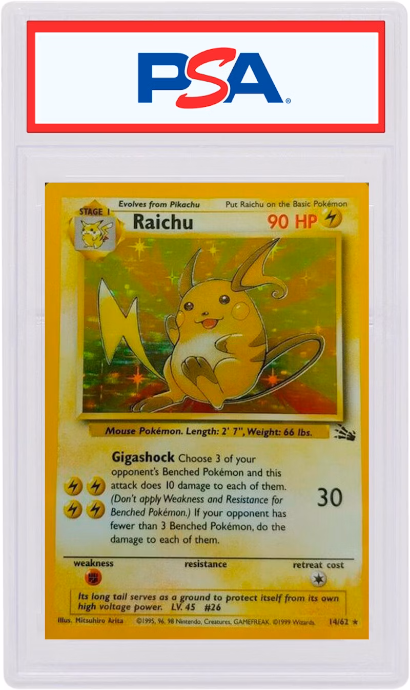 raichu-holo-1999-pokemon-tcg-fossil-14-62