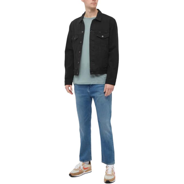 Ralph Lauren  Black Denim Jacket with Button-Up Front and Pointed Collar. 710833150-003 圖 3