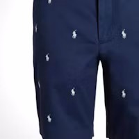 Lookbook 拉夫勞倫藍馬標拉鍊休閒短褲 710698525-016